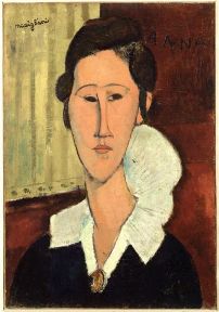 A. Modigliani, Portret Hanki Zborowskiej A. Modigliani, Portret Hanki Zborowskiej