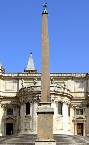 Obelisk przy Bazylice S.M. Maggiore Obelisk przy Bazylice S.M. Maggiore