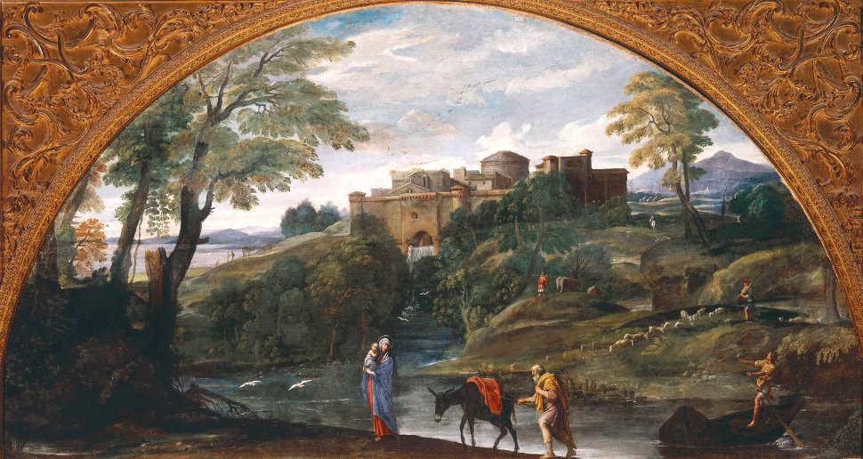A. Carracci - Ucieczka do Egiptu A. Carracci - Ucieczka do Egiptu