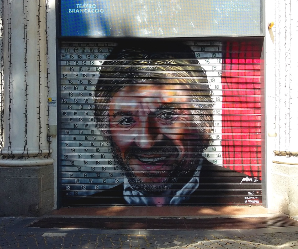 Maupal (IT), Gigi Proietti, 2020 (foto 2021) - L.go Brancaccio