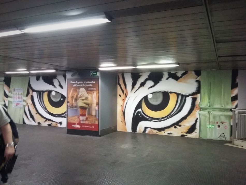 Tina Loiodice (IT), Matrix Divina, 2017 - metro San Giovanni