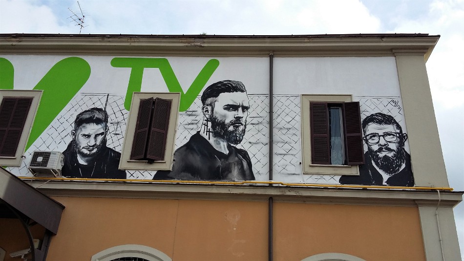 Maupal (Maurizio Pallotta, IT), Gomorra, 2018 - dworzec Tuscolana