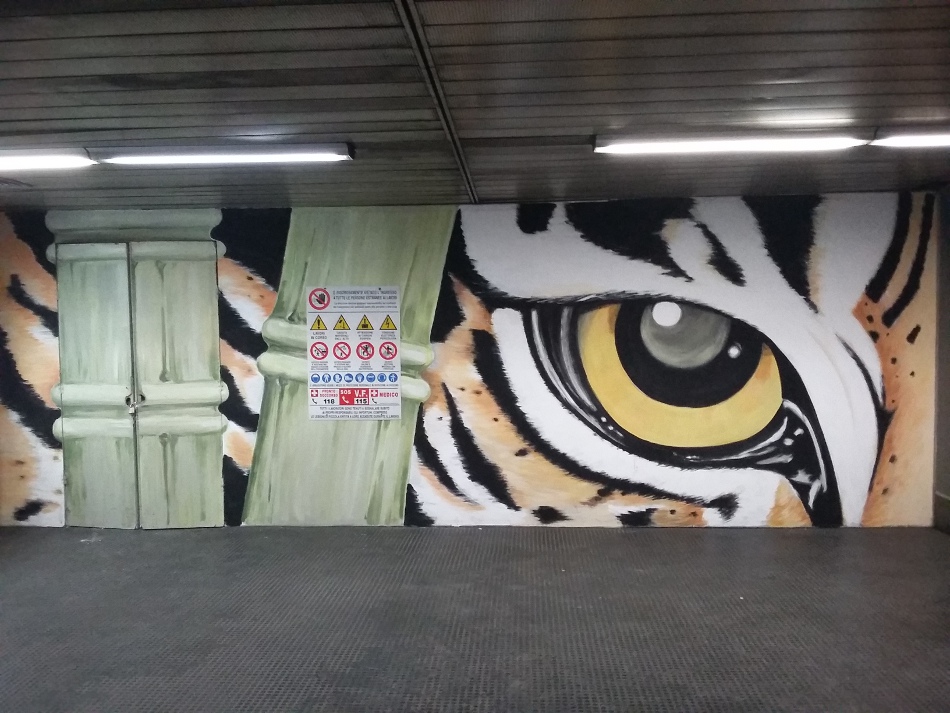 Tina Loiodice (IT), Matrix Divina, 2017 - metro San Giovanni