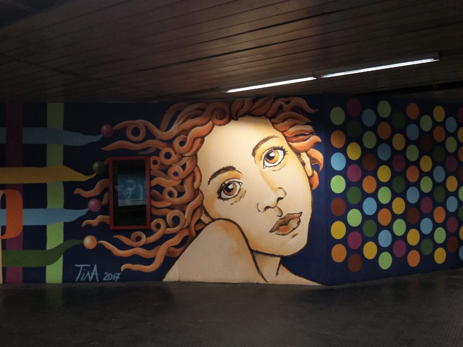 Tina Loiodice (IT),  2017 - metro San Giovanni