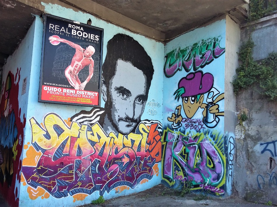 Diamond (IT) i Solo (IT), z prawej - B-Boy (IT), Pamięci Massimo 'Crash Kid' Colonna