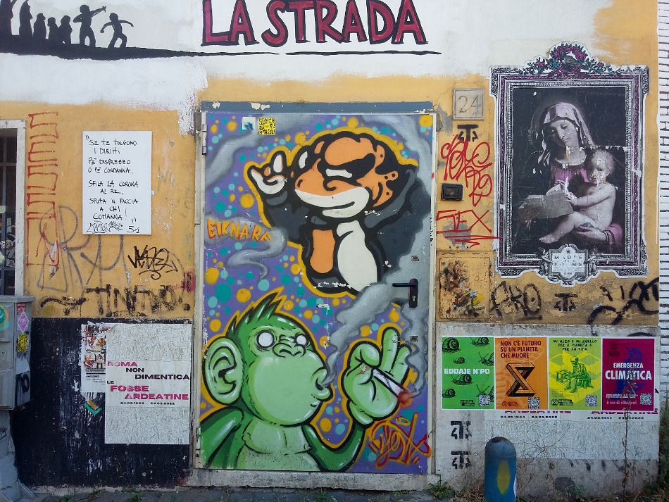 Yest i Eiknarf obok Ex Voto, Madonnella,  (foto 2022) -  via F. Passino
