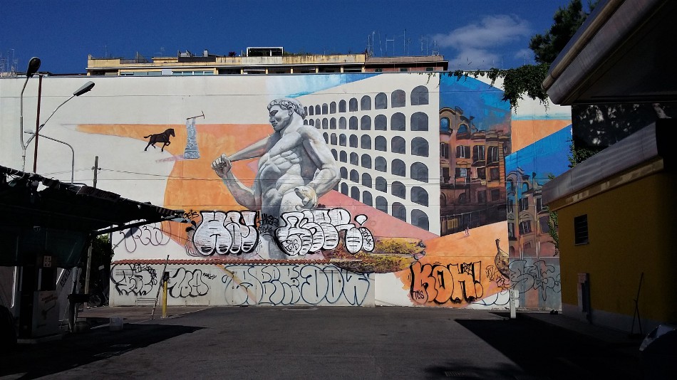 Gaia (USA), Kilof burzyciel i odnowiciel - via Ostiense 333