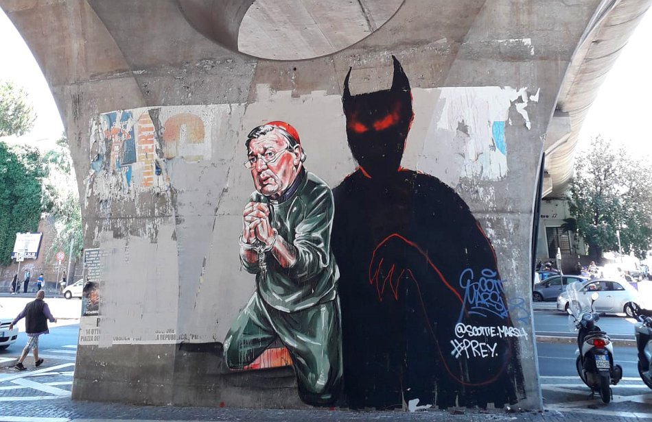 Scott Marsh (AUS), Modlitwa, 2019 (foto 2019) - via di Gregorio VII