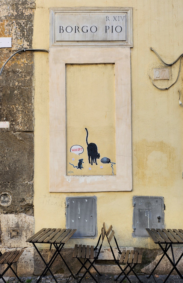 Maupal (IT), Wake up, 2020 (foto 2023) - Borgo Pio 27